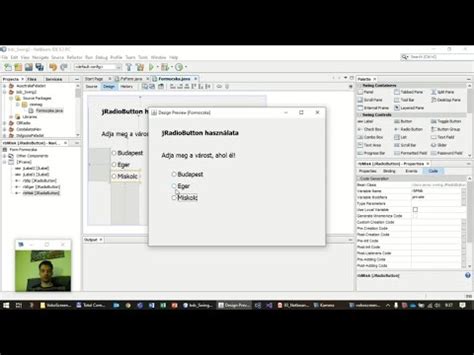 Java Swing Form alapok NetBeansben 3 rész YouTube