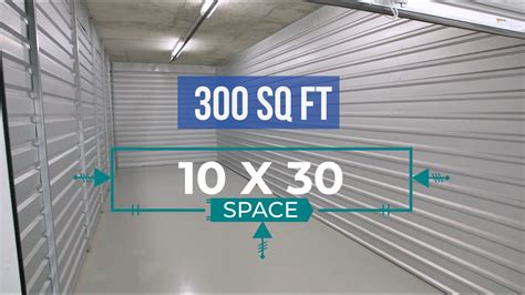 10x30 Storage Unit Dandk Organizer