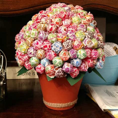 Lollipop Bouquet Plastic Canvas Ornaments Birthday Party Diy Crafts