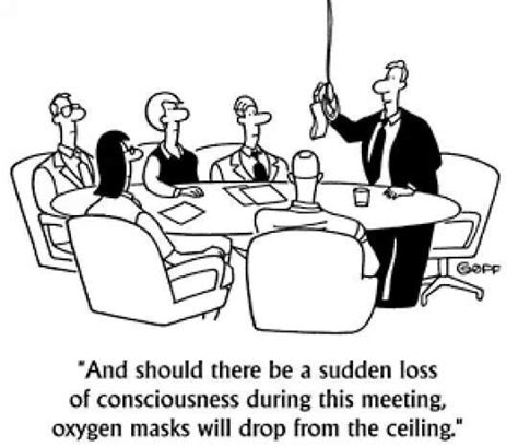boring staff meeting
