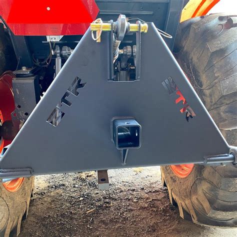 Heavy Hitch Category 1 3 Point Hitch Receiver Drawbar