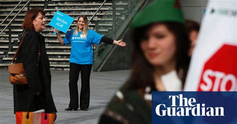 Barclays Hit By Protests At Agm Over Pay And Bonuses Business The