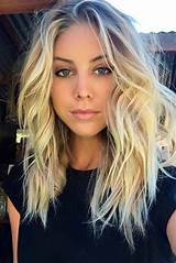 Choppy layers are popping up on many a young celebrity these days, giving a contemporary unconventional vibe that we love! 47 Chic Medium Length Layered Hair | LoveHairStyles.com