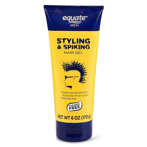 Equate Men Styling And Spiking Hair Gel 6 Oz