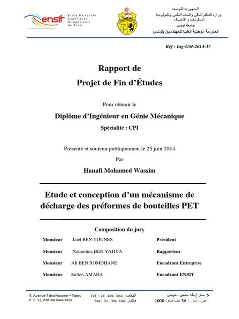 Rapport Projet Fin D'étude  Moteurs  Modèle mathématique
