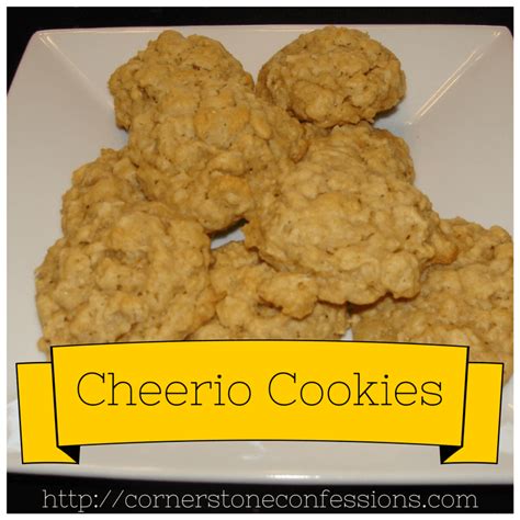 Cheerio Cookies Recipe Using Cheerios Sugar Free Snacks Cheerios