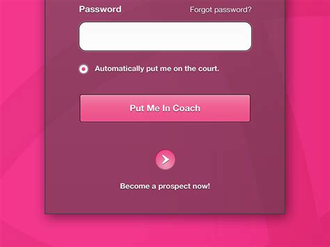 Dribbble Login By André Givenchy On Dribbble