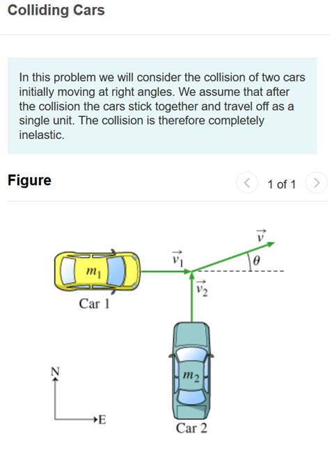 Solved Colliding Cars In This Problem We Will Consider The