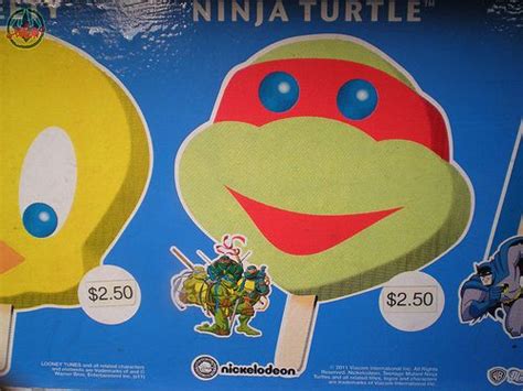 Bubble Gum Eye Ice Cream Characters Ninja Turtles 2 Tech Logos