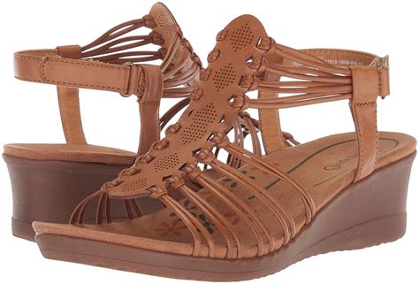 Bare Traps Womens Trudy Open Toe Casual Ankle Strap Sandals Caramel Size 80 O Ebay