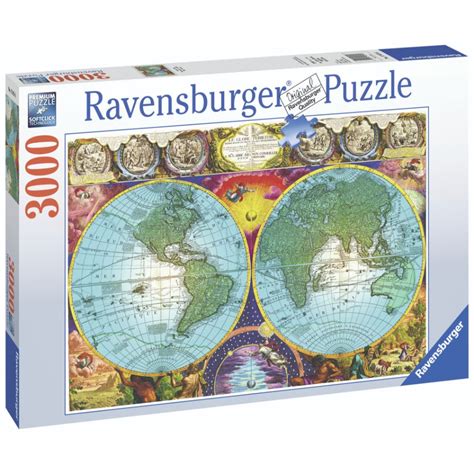 Ravensburger Puzzle 3000 Piece Antique Map Toys Caseys Toys
