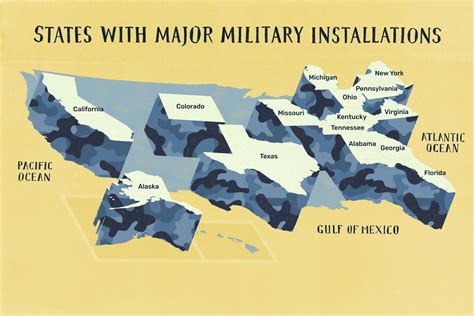 Major U S Military Bases And Installations