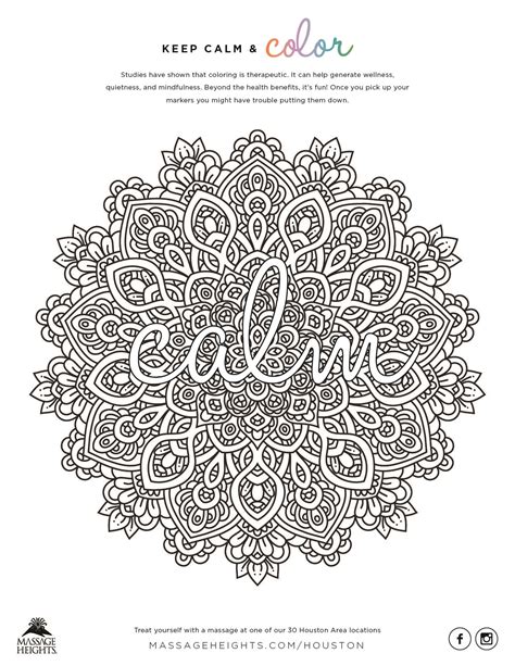 Coloring Pages Of Massage Coloring Pages