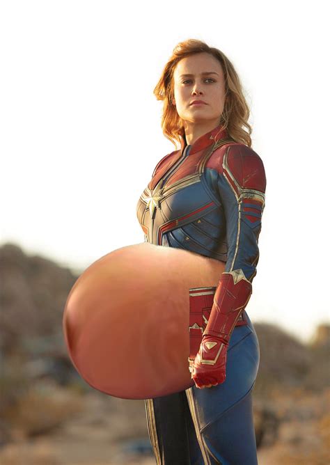 Brie Larson As Captain Marvel By Bellythusiast On Deviantart