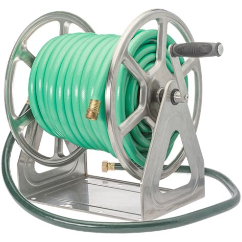 Hose reels are an essential component for anyone who wants to maintain their lawn or garden, they are often used for watering plants and flowers so as to make them more vibrant. Liberty LGP-709-S2 Dual Mount Stainless Steel Hose Reel ...