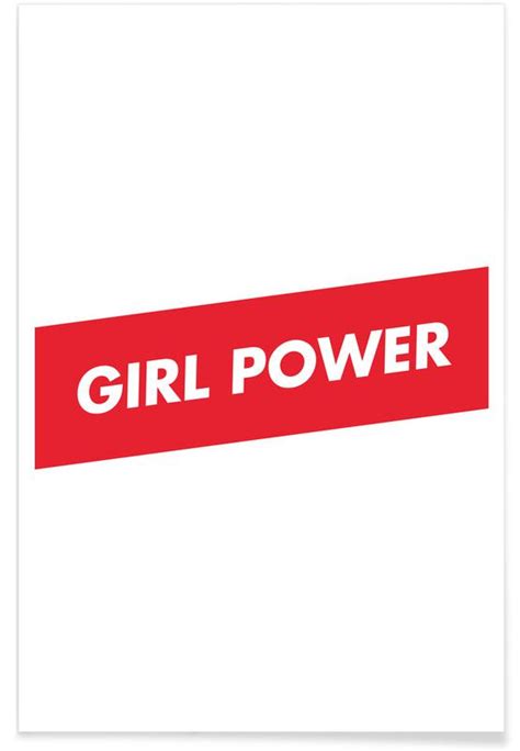 girl power poster juniqe