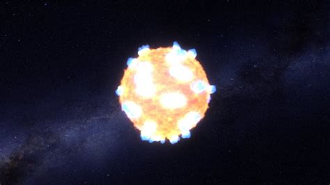 Animation The Early Flash Of An Exploding Star Caught By Kepler Youtube