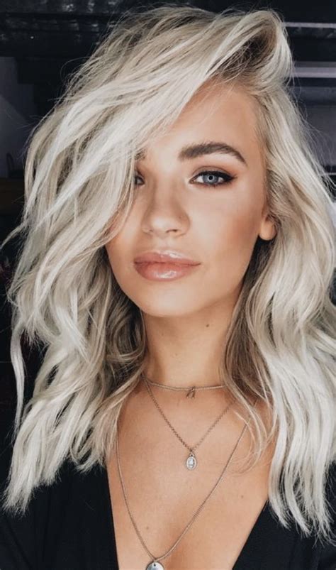 How To Get The Platinum Blonde Of Your Dreams In 2019 Makeup Looks