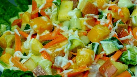 The Best Vegetable Salad I Ve Ever Tasted Recipe Learn