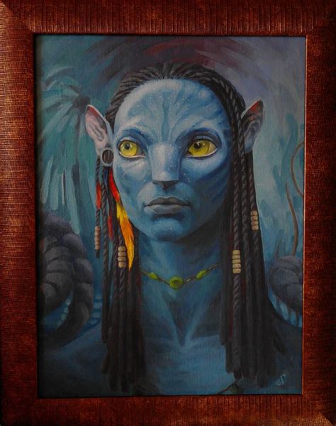 Avatar Paintings In 2023 Canvas Drawings Painting Portraiture Art