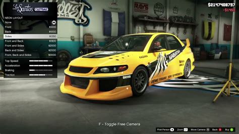 Gta 5 Making Seans Mitsubishi Lancer Evolution Ix From The Fast And