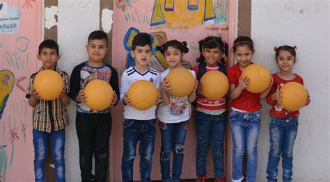 Afc Seeding Hope Through Football Donation In Iraq