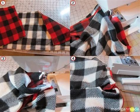 How To Sew A Reversible Cowl Scarf ~ Madigan Made Simple