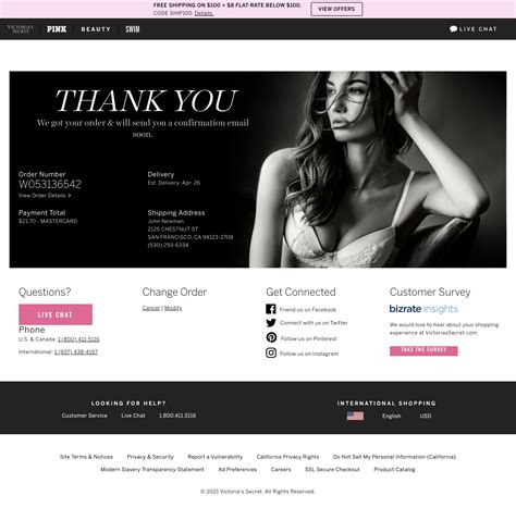 victoria's secret customer service - Heartening Webcast Fonction