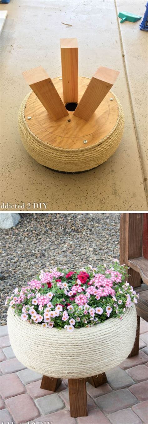 20 Best Diy Tire Planter Flower Pot Ideas And Projects For 2022 Tire