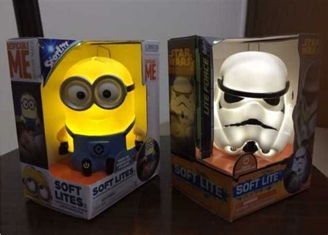 Despicable Me Figures Minions Star Wars Stormtrooper Led Light Lamp