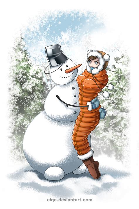 Snowman By Eiqe On Deviantart