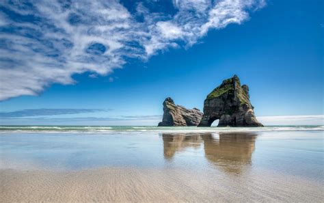 Wharariki Beach New Zealand Landscapes