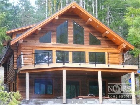 Cabins Custom Log Homes Log Home Builders Designs Plans Construction Nanaimo Bc Canada