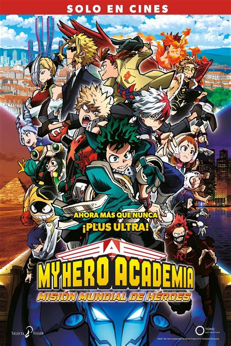 Ver My Hero Academia 3 Misión Mundial De Héroes 2021 Online Serieskao