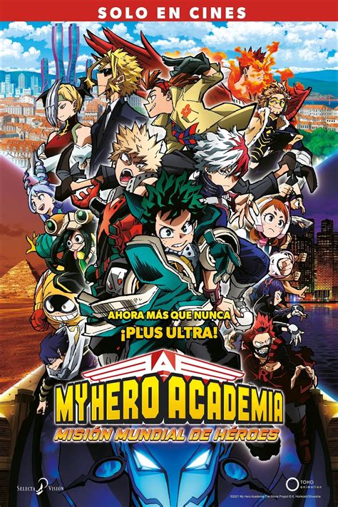 Ver My Hero Academia 3 Misión Mundial De Héroes 2021 Online Cuevana 3