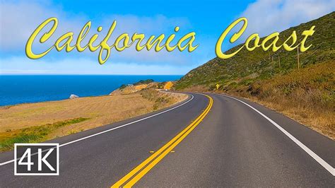 4k California Coast Big Sur Scenic Drive Youtube