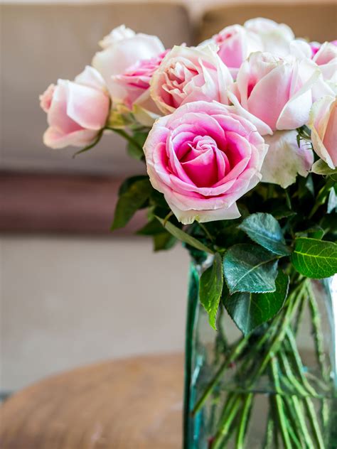 Ready to arrange brights flowers bouquet. Do It Yourself Rose Bouquet: How To Cut And Arrange Roses ...