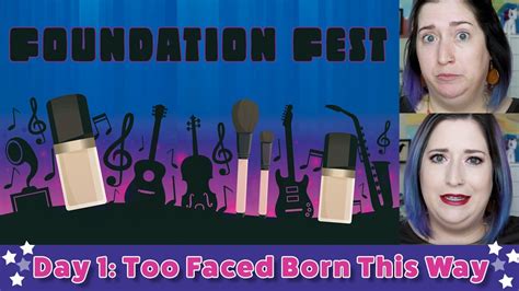 Too faced builds an undetectable foundation with flawlessly natural coverage. FOUNDATION FEST Too Faced Born This Way | 5 Days, 5 ...