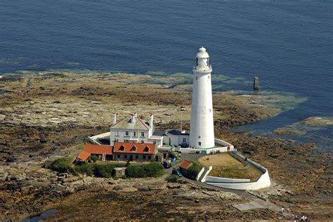 St Marys Lighthouse In Whitley Bay Gb United Kingdom Lighthouse