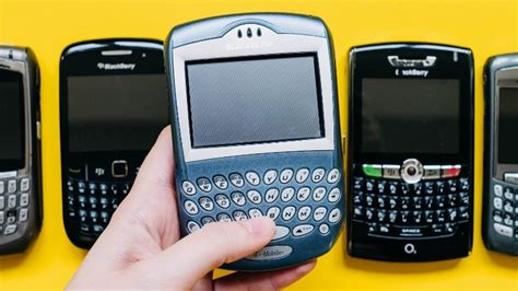 The Most Iconic Blackberry Phones Of All Time