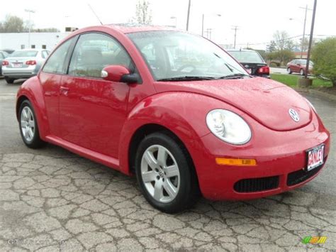 2007 Salsa Red Volkswagen New Beetle 25 Coupe 28312357 Photo 7