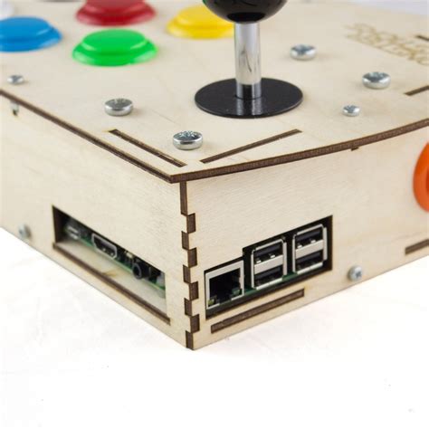 Plywood Arcade Controller Kit For Raspberry Pi Classic