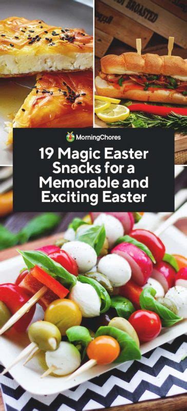 50 Homemade Easter Snacks For A Memorable And Exciting Day