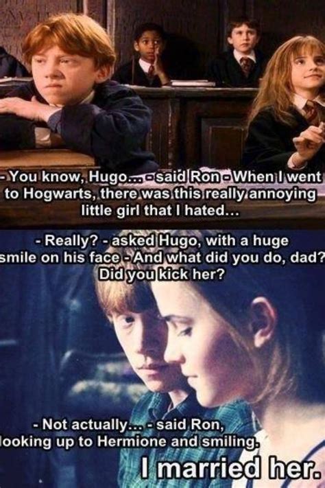 Ron Hermione And Hugo Harry Potter Memes Harry Potter Jokes Harry