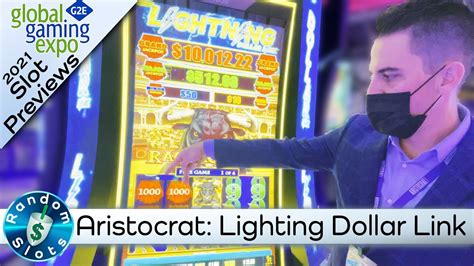 Lightning Dollar Link Slot Machine Preview By Aristocrat At G2e2021