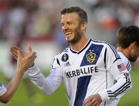 David Beckham Thrills As Los Angeles Galaxy Defeat Colorado 2 1 The