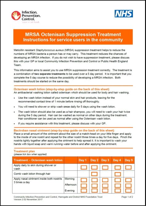 We did not find results for: MRSA Octenisan suppression treatment - Infection ...