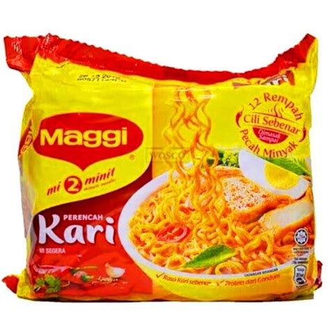 Maggi Kari Malaysian Spicy Noodles Shopee Philippines