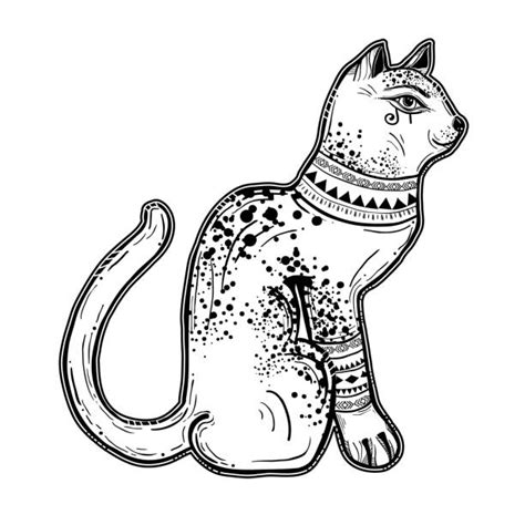 Bastet Tattoo Illustrations Royalty Free Vector Graphics And Clip Art Istock