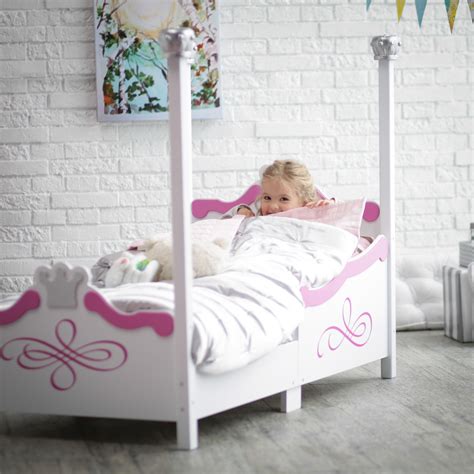 Create a fairytale bedroom with this disney princess. Kidkraft Toddler Bed Princess Disney Canopy Bedroom ...